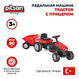 Педальная машина Трактор с прицепом PILSAN (3-6 лет) 07316 Красный, фото 4