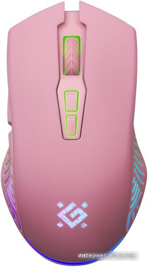 Игровая мышь Defender Pandora GM-502 (розовый) - фото 1 - id-p219318910