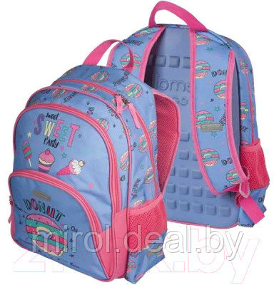Школьный рюкзак Attomex Basic. Donut / 7033361 - фото 2 - id-p219330283