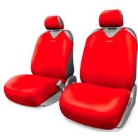 Комплект чехлов для сидений Autoprofi R-1 Sport Plus R-402Pf передний ряд (красный) - фото 1 - id-p219330388