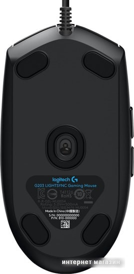 Игровая мышь Logitech G203 Lightsync (черный) - фото 5 - id-p219319059