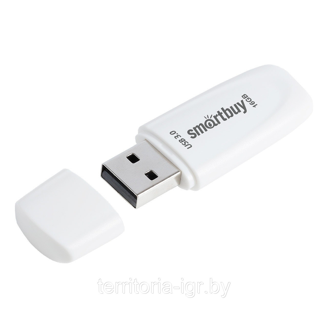 USB-накопитель 256Gb Scout SB256GB3SCW белый Smartbuy - фото 3 - id-p219335339