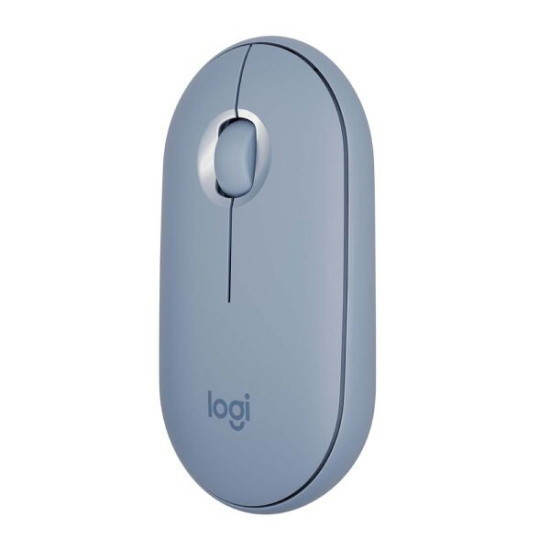 Мышь Logitech M350 Pebble (голубой) - фото 2 - id-p219319069