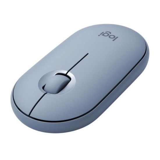 Мышь Logitech M350 Pebble (голубой) - фото 3 - id-p219319069