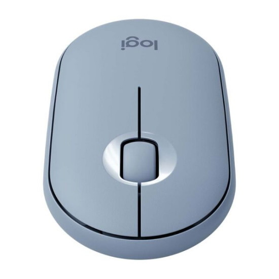 Мышь Logitech M350 Pebble (голубой) - фото 4 - id-p219319069