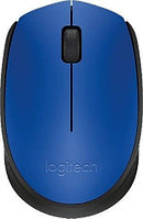 Мышь Logitech M171 Wireless Mouse синий/черный [910-004640]