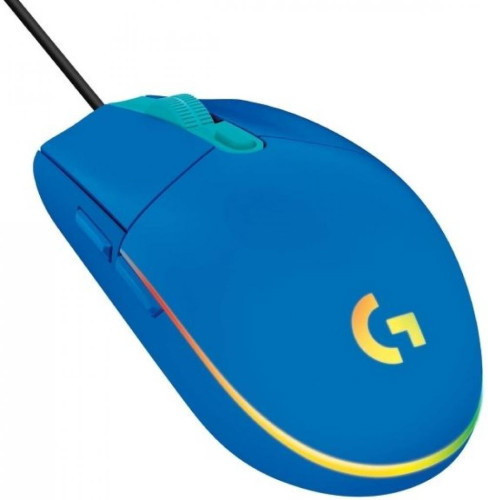 Игровая мышь Logitech G102 Lightsync (синий) - фото 2 - id-p219319072