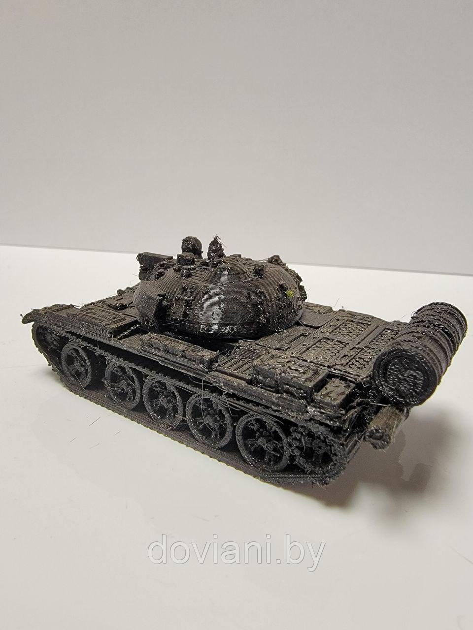 Фигурки и статуэтки (3D печать) Модель танка - фото 1 - id-p219335495