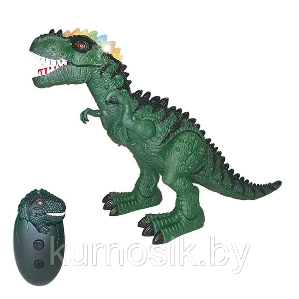 Динозавр Тираннозавр на радиоуправлении, откладывает яйца, 666-17A - фото 2 - id-p219335740