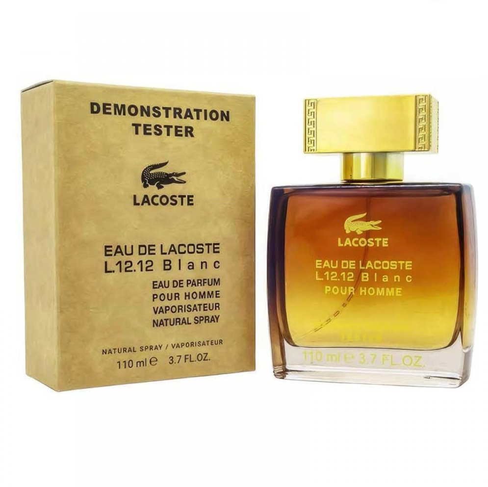 Тестер ОАЭ Lacoste L.12.12 Blanc Pour Homme edt 110ml