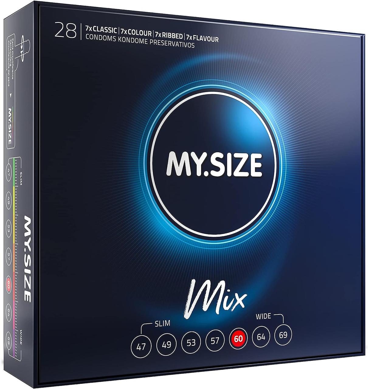 Презервативы My.Size Mix №28 размер 60