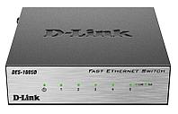 Коммутатор D-Link DES-1005D. неуправляемый с 5 портами 10/100Base-TX