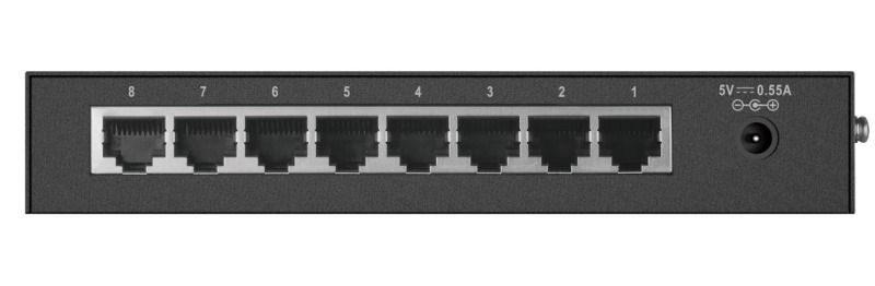 D-Link DES-1008D. Неуправляемый коммутатор с 8 портами 10/100Base-TX - фото 2 - id-p219345963
