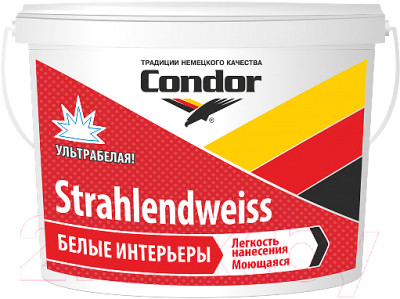 Краска CONDOR Strahlendweiss - фото 1 - id-p219340671