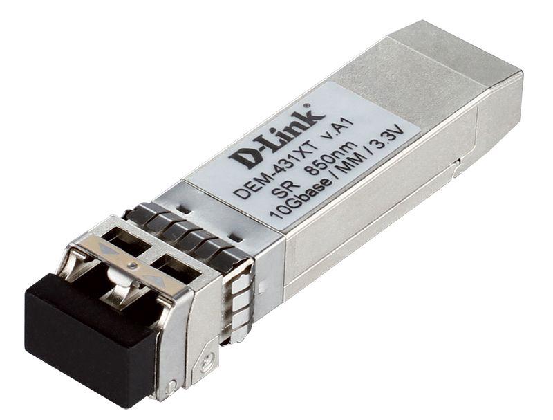 Модуль 431XT SFP+ трансивер с 1 портом 10GBASE-SR для многомодового оптического кабеля. питание 3.3 В (до - фото 1 - id-p219345975