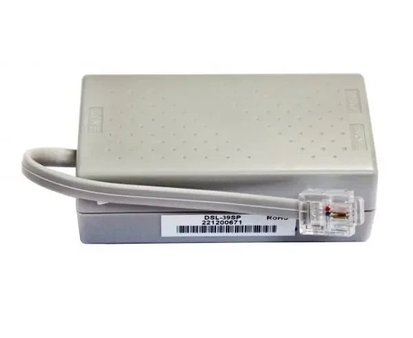 Сплиттер ADSL Annex B D-Link (DSL-39SP/RS) c телефонным кабелем 12 см - фото 1 - id-p219345978