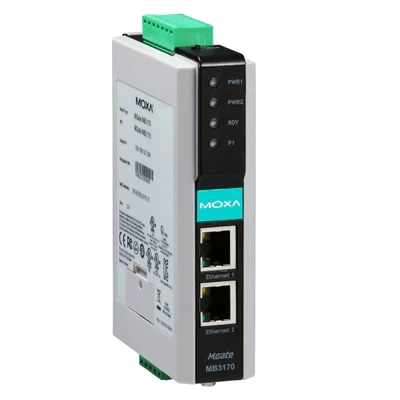 Промышленный преобразователь MOXA MGate MB3170 однопортовый Modbus шлюз с расширенными функциями. рабочая - фото 3 - id-p219346016