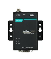 Переходник MOXA NPort 5150A-T. 1 порт RS-232/422/485 (DB9M). 1 порт 10/100BaseTX. от -40 до 75°C. изоляция 0.5