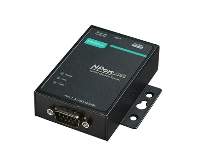 Переходник MOXA NPort 5150A-T. 1 порт RS-232/422/485 (DB9M). 1 порт 10/100BaseTX. от -40 до 75°C. изоляция 0.5 - фото 2 - id-p219346021