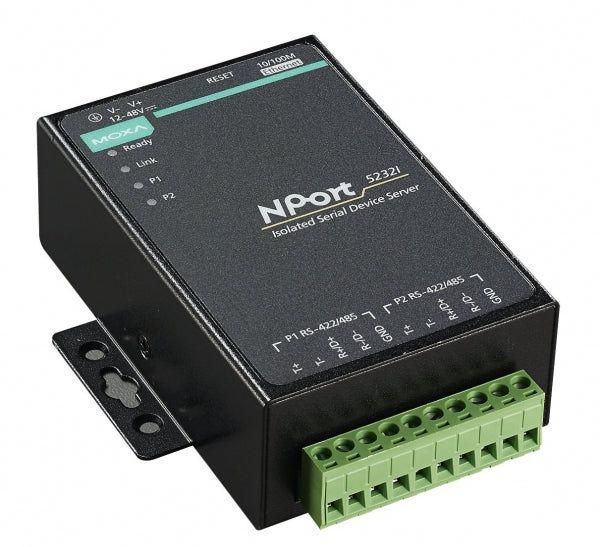 Переходник MOXA NPort 5232I. 2 порта RS-422/485. 1 порт 10/100BaseTX. дополнительная изоляция до 2 кВ - фото 2 - id-p219346026