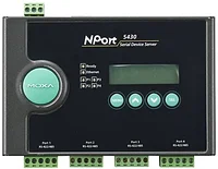 Переходник MOXA NPort 5430I. 4 порта RS-422/485. 1 порт 10/100BaseTX. дополнительная изоляция до 2 кВ