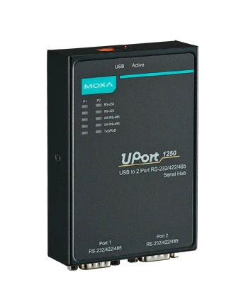Преобразователь переходник MOXA UPort 1250. 1 порт USB. 2 порта RS-232/422/485 - фото 2 - id-p219347236