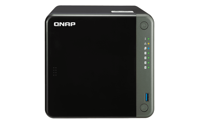 Сетевой RAID-накопитель QNAP . 4 отсека 3.5"/2.5" TS-453D-8G - фото 1 - id-p219346058