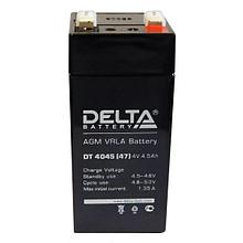 Аккумуляторные батареи DELTA DT 4 v свинцово - кислотные AGM