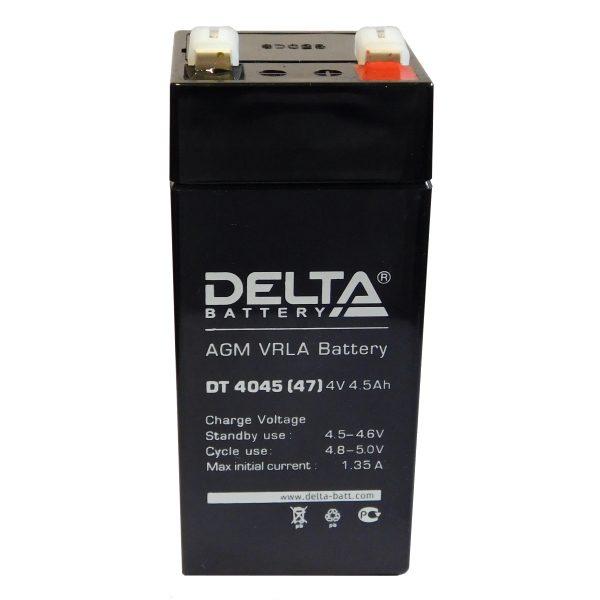 Аккумуляторные батареи DELTA DT 4 v свинцово - кислотные AGM - фото 1 - id-p219347300
