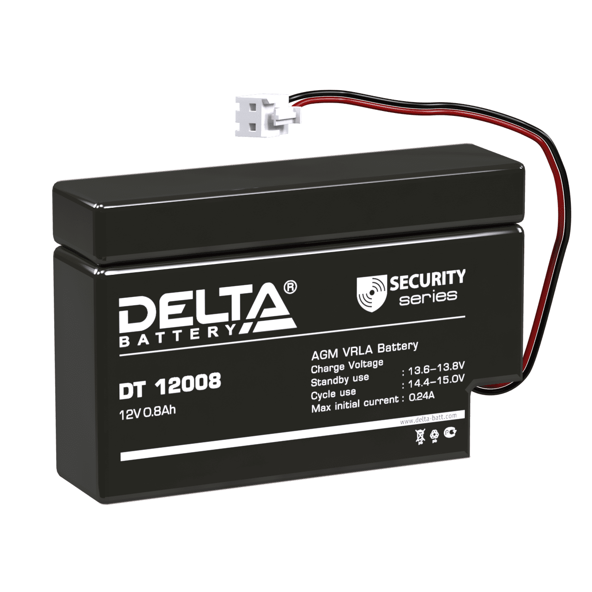 Аккумуляторные батареи DELTA DT 12v свинцово - кислотные AGM - фото 1 - id-p219347313
