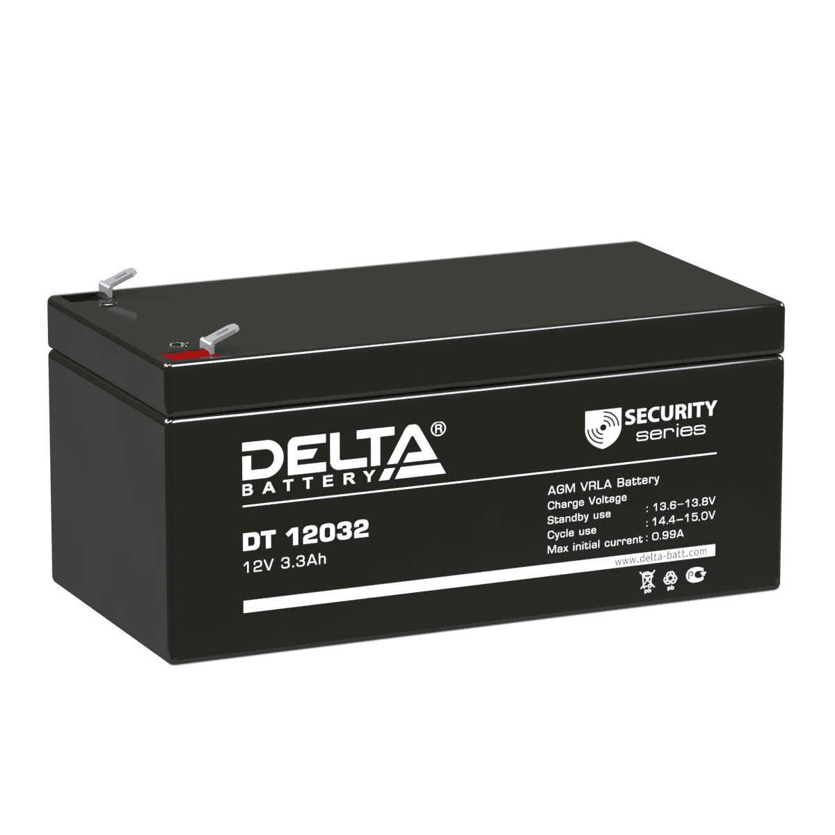 Аккумуляторные батареи DELTA DT 12v свинцово - кислотные AGM - фото 1 - id-p219347316