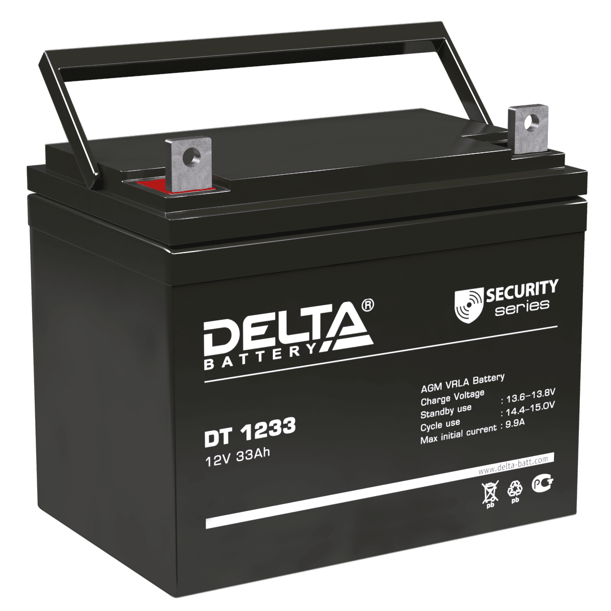 Аккумуляторные батареи DELTA DT 12v свинцово - кислотные AGM - фото 1 - id-p219347322