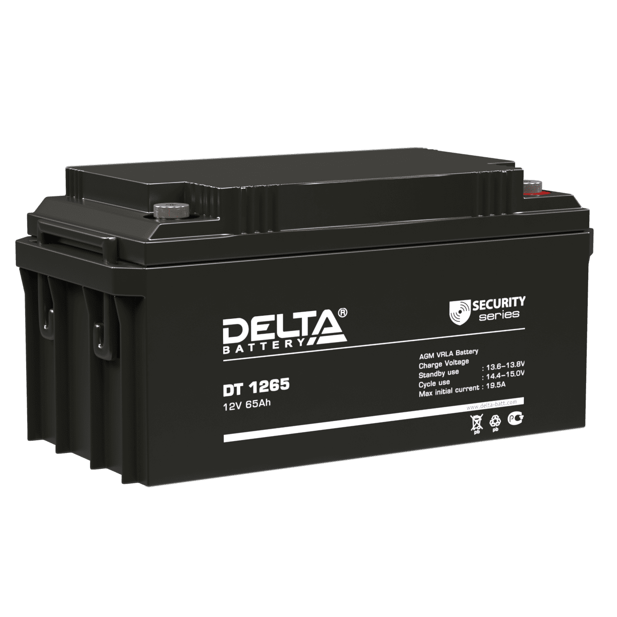 Аккумуляторные батареи DELTA DT 12v свинцово - кислотные AGM - фото 1 - id-p219347324
