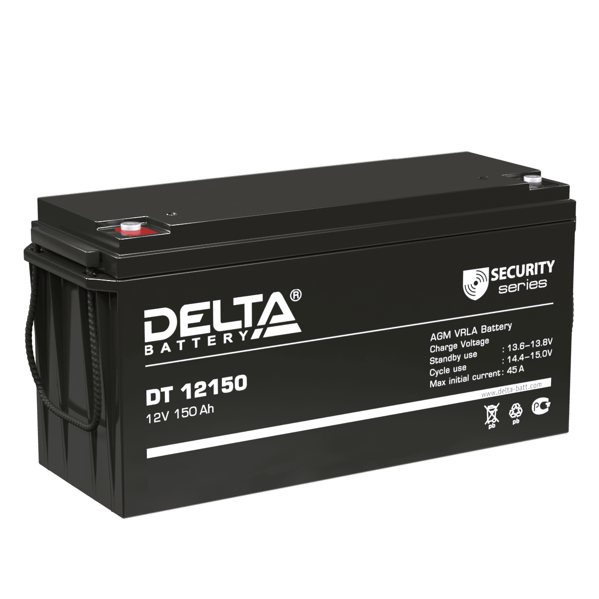 Аккумуляторные батареи DELTA DT 12v свинцово - кислотные AGM - фото 1 - id-p219347328