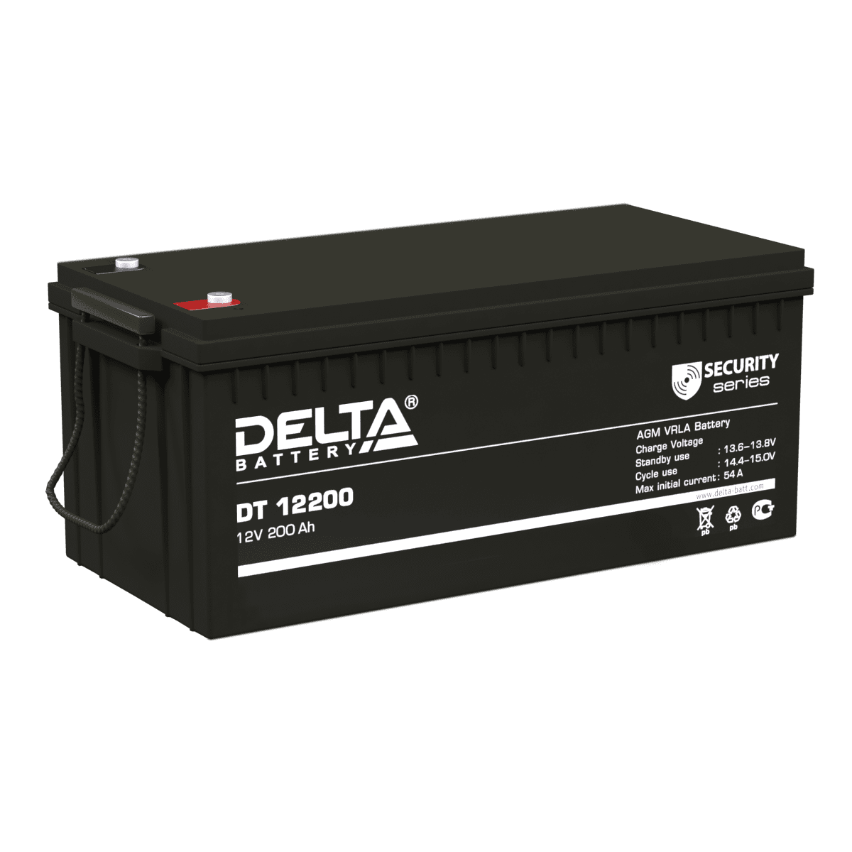 Аккумуляторные батареи DELTA DT 12v свинцово - кислотные AGM - фото 1 - id-p219347329