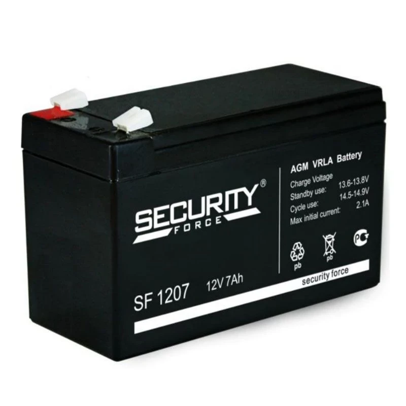 Аккумуляторы Security Force SF 5-12v1,2-120 Ah - фото 1 - id-p219347335
