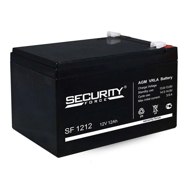Аккумуляторы Security Force SF 5-12v1,2-120 Ah - фото 1 - id-p219347336