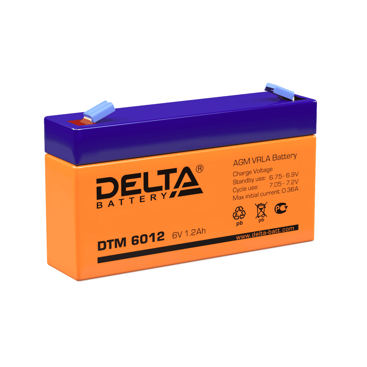 Аккумуляторы DELTA DTM - фото 1 - id-p219347355
