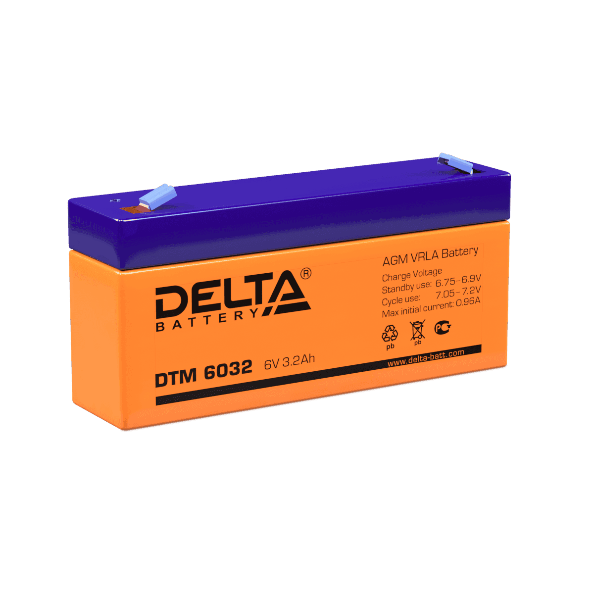 Аккумуляторы DELTA DTM - фото 1 - id-p219347356