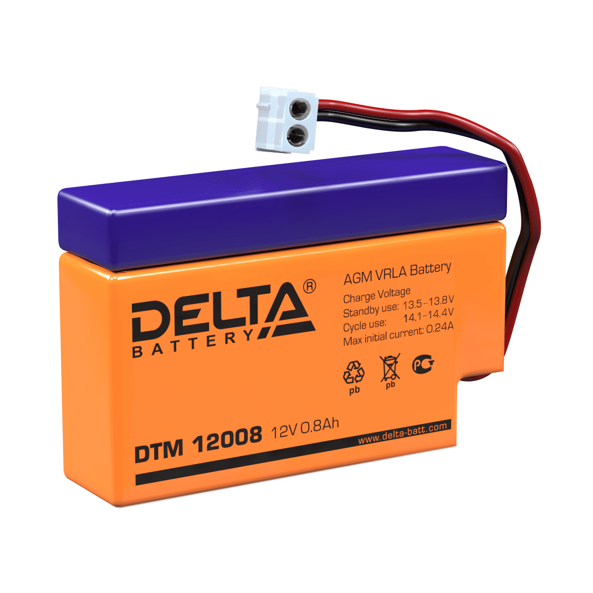 Аккумуляторы DELTA DTM - фото 1 - id-p219347358