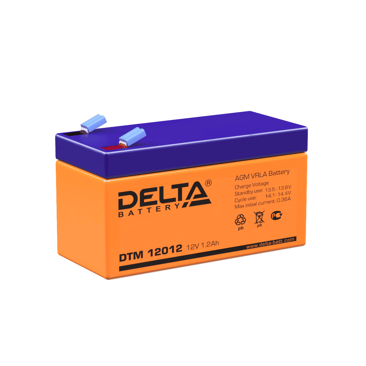 Аккумуляторы DELTA DTM - фото 1 - id-p219347359