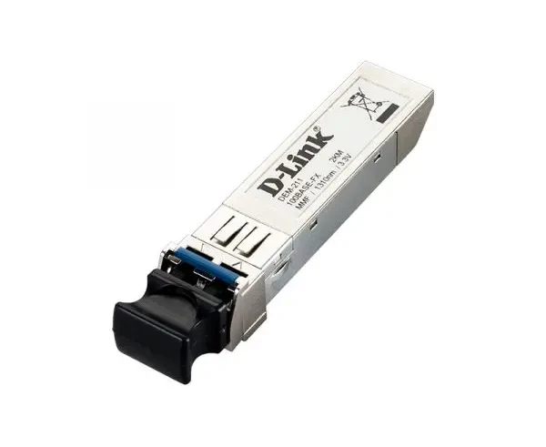 Модуль D-Link 211/A1A Mini GBIC с 1 портом 100Base-FX для многомодового оптического кабеля. 3.3В (до 2 км) - фото 1 - id-p219346526