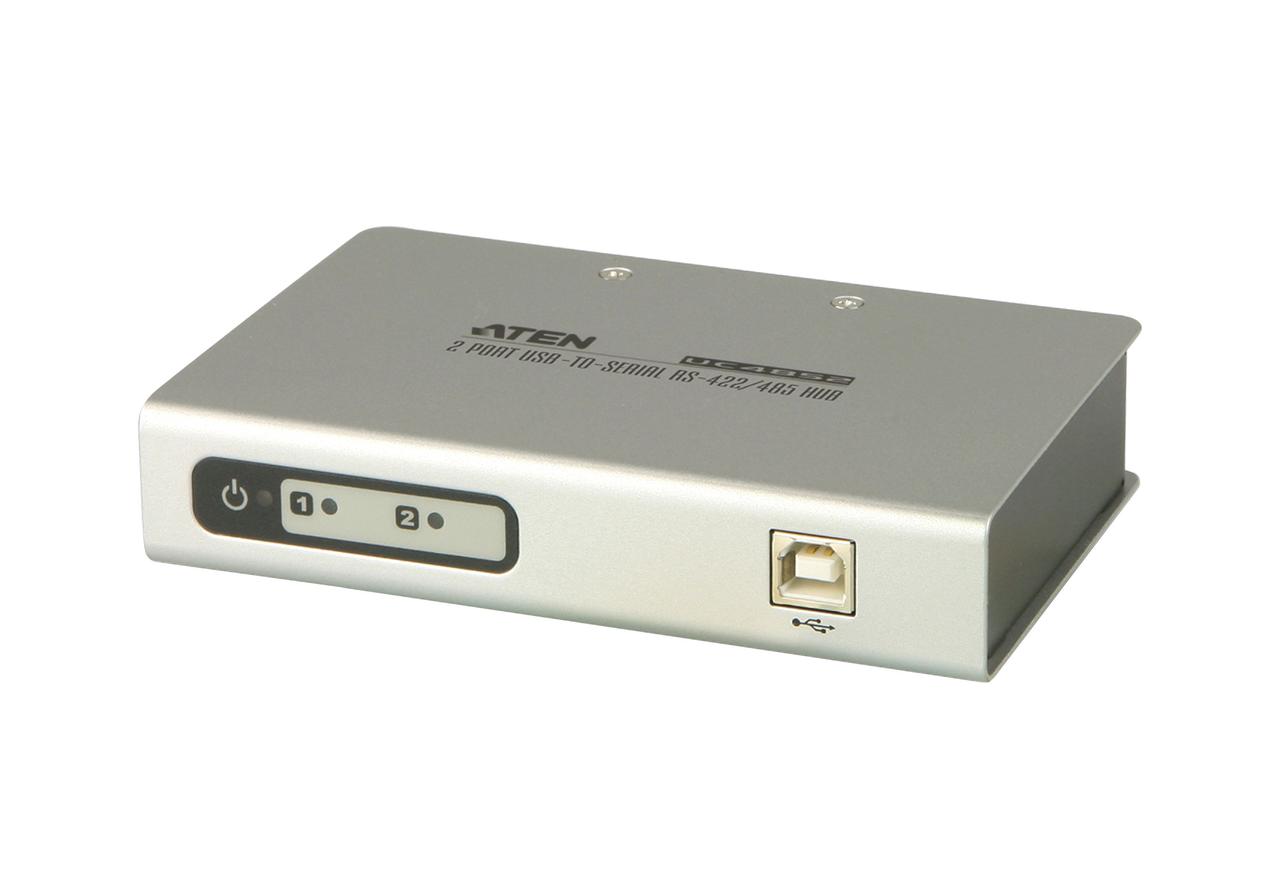 ATEN UC4852-AT 2-портовый концентратор-конвертер интерфейса USB-RS422/485 - фото 1 - id-p219347918