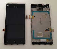 Дисплейный модуль HTC 8X в рамке (оригинал), фото 3