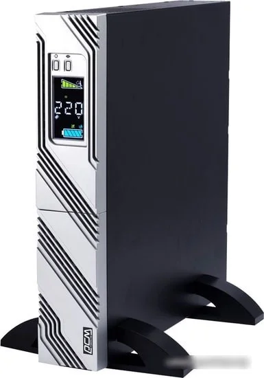 Источник бесперебойного питания Powercom Smart Rack&Tower SRT-3000A LCD - фото 2 - id-p219370707