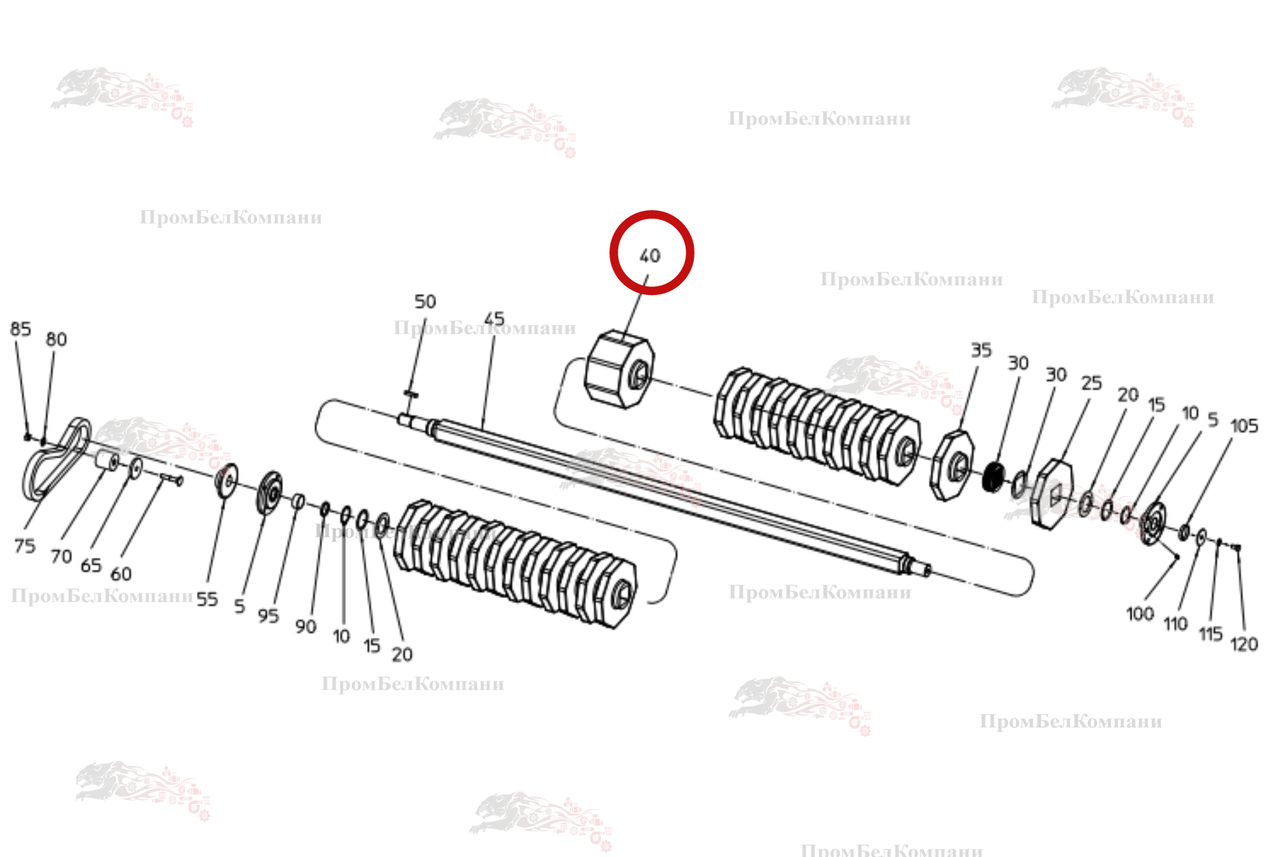 Промежуточный диск 088.01476 для свеклоуборочного комбайна Grimme Rexor 620/630 - фото 1 - id-p219397109