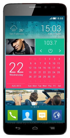 Дисплейный модуль ALKATEL ONE TOUCH 6040 черный в рамке