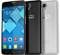 Дисплейный модуль ALKATEL ONE TOUCH 6043 черный в рамке, фото 3