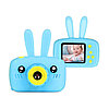 Детский цифровой  Фотоаппарат Childrens Fun Camera Rabbit Зайчик с ушками  цвет : розовый,голубой, фото 2
