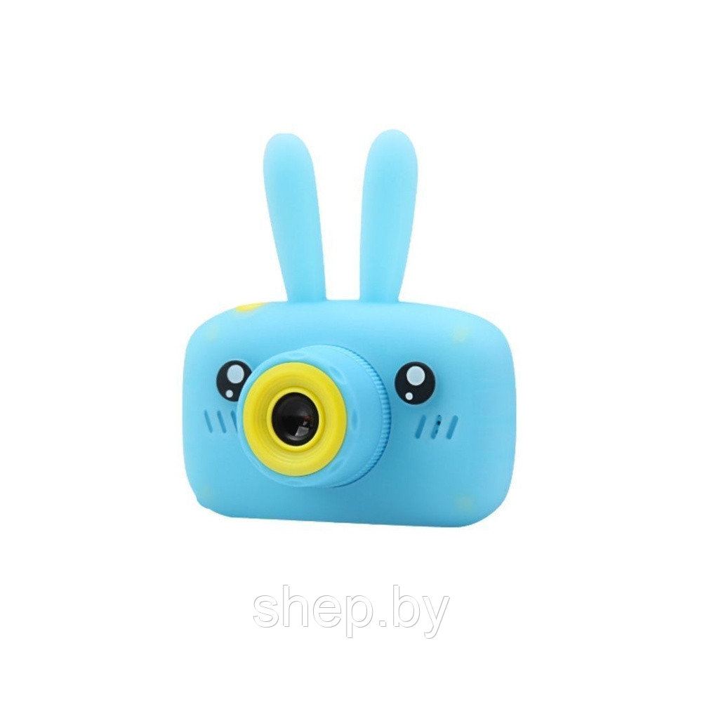 Детский цифровой Фотоаппарат Childrens Fun Camera Rabbit Зайчик с ушками цвет : розовый,голубой - фото 4 - id-p219404445